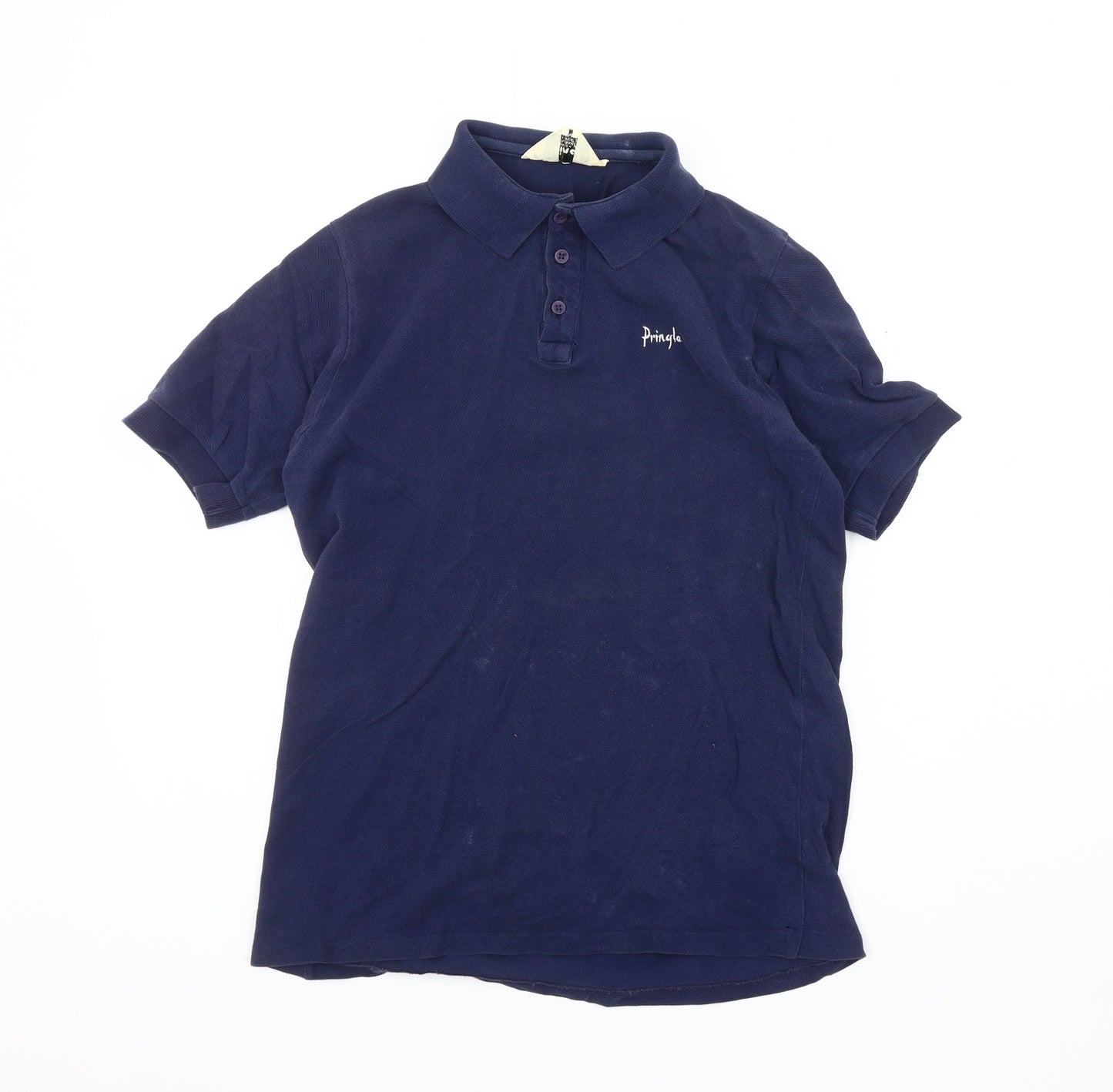 Pringle Men’s Blue Polo Shirt M - Short Sleeve Casual