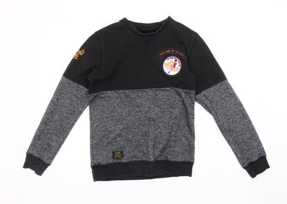 Mens UK Size 2 Hype Multicoloured Pullover Sweatshirt