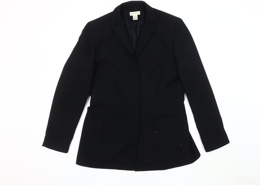 Ann Taylor Women's Black Suit Jacket Size 10