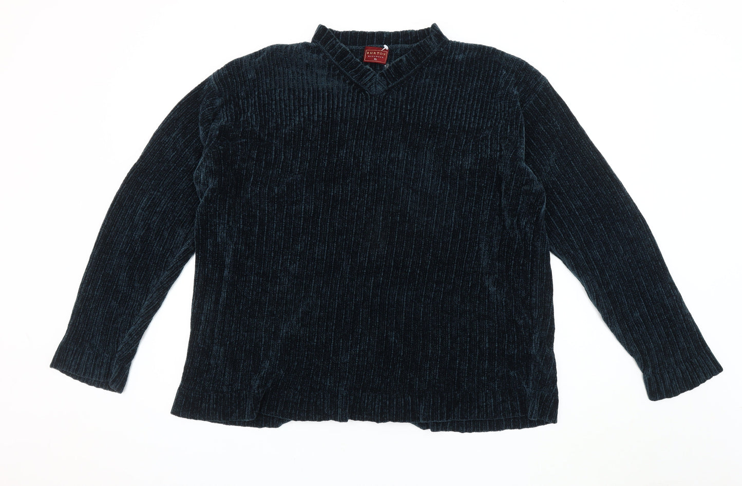 Burton Men's Black Acrylic Pullover Jumper XL