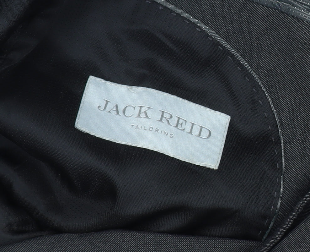 Jack Reid Men's Silver Grey Blazer 38 Regular