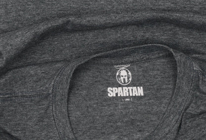 Spartan Men's Grey Sports T-Shirt L Crew Neck