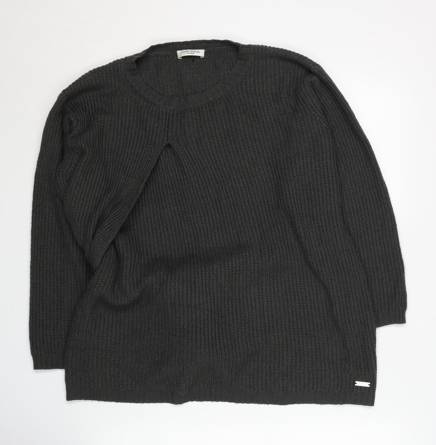 Jovonna London Women's Black Pullover Jumper S