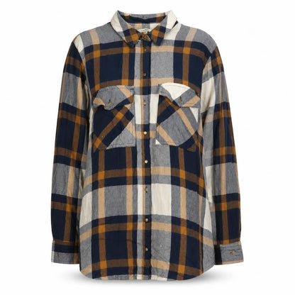 Womens UK Size 10 River Island Multicoloured Basic Button-Up