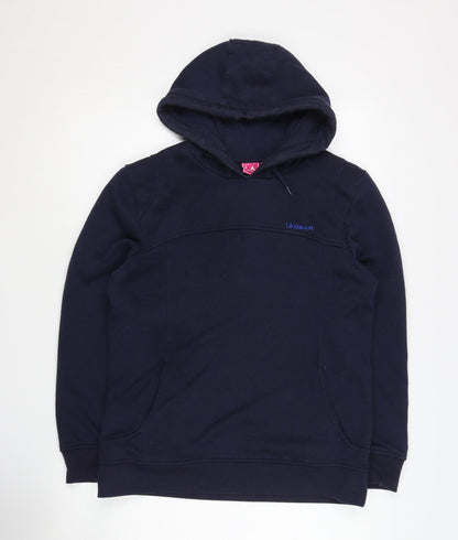 LA Gear Blue Unisex Hoodie Size 12 Pullover