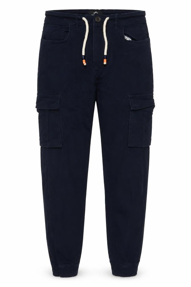 Mens UK Size 30 Threadbare  Cargo Blue Trousers