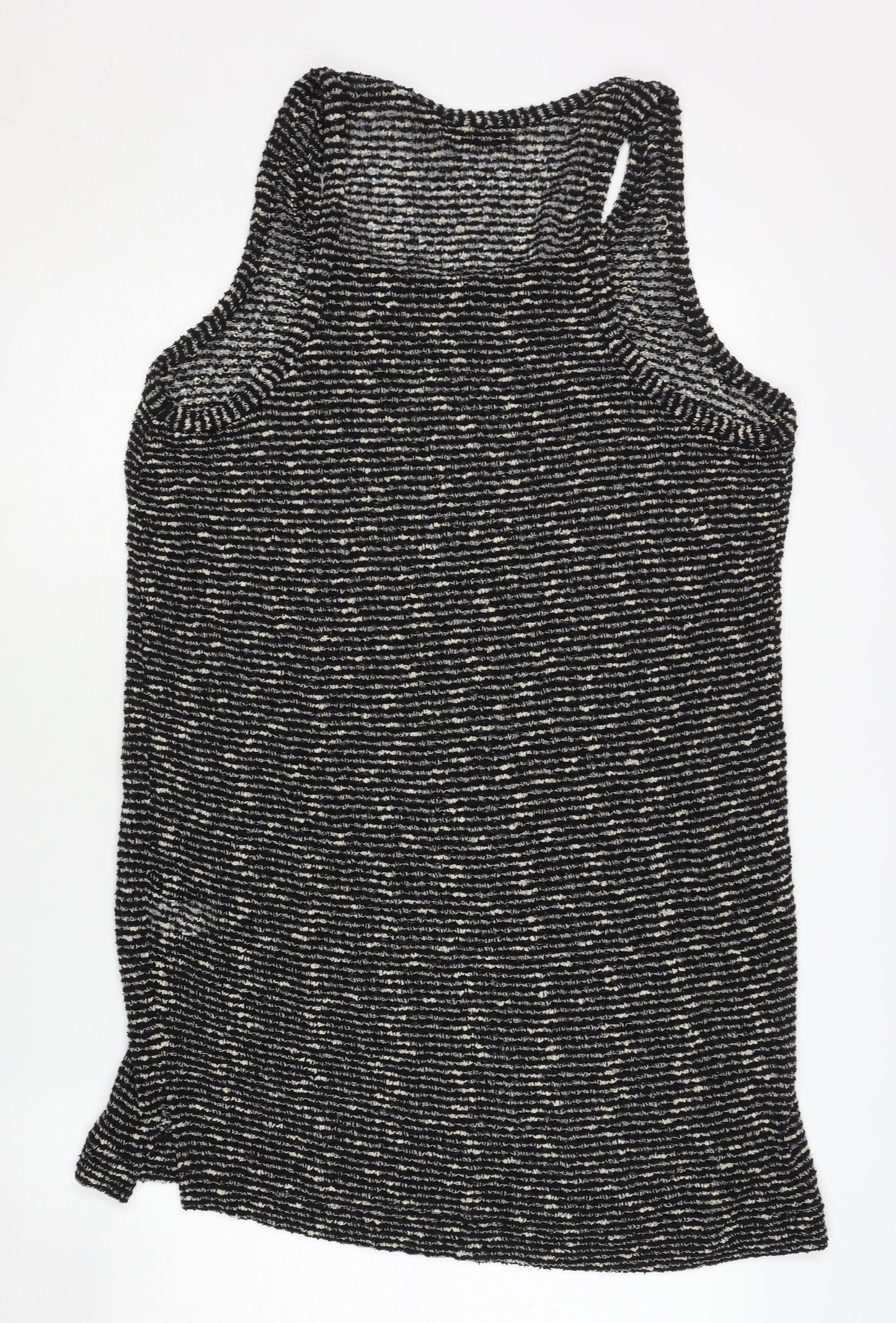 Next Women’s Black Striped Tank Dress Size 16