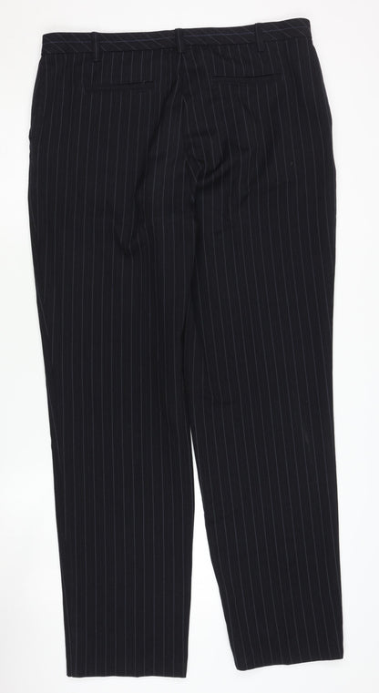 Womens UK Size 16 Marks and Spencer Classic Fit Business Workwear Black Trousers