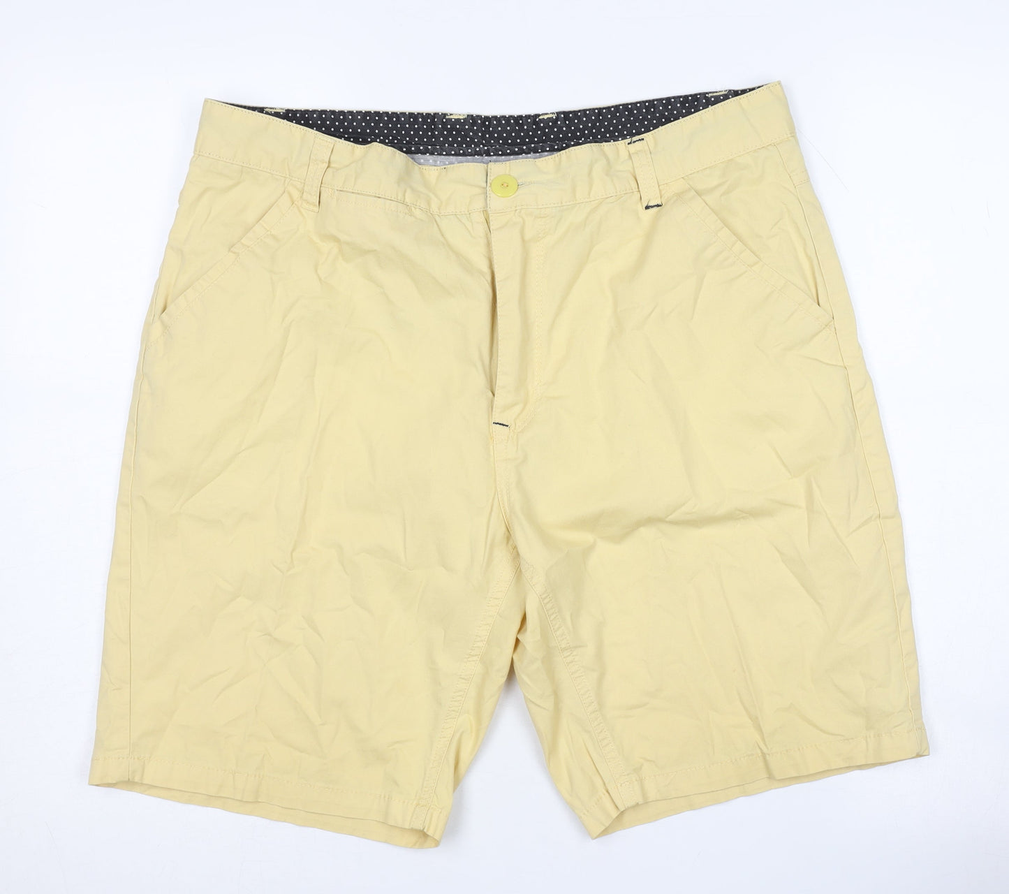 Hugo Samuel Men's Beige Chino Shorts Size 46