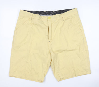 Hugo Samuel Men's Beige Chino Shorts Size 46