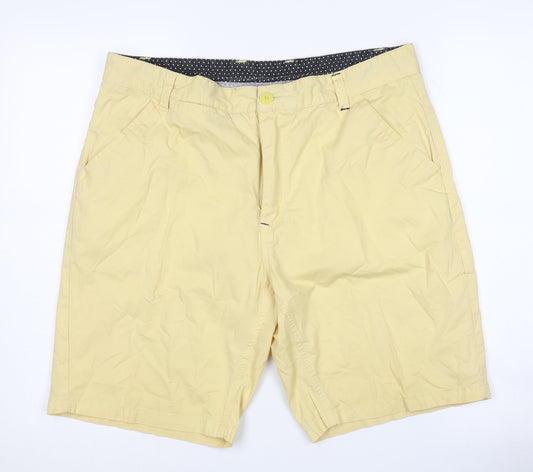 Hugo Samuel Men's Beige Chino Shorts Size 46
