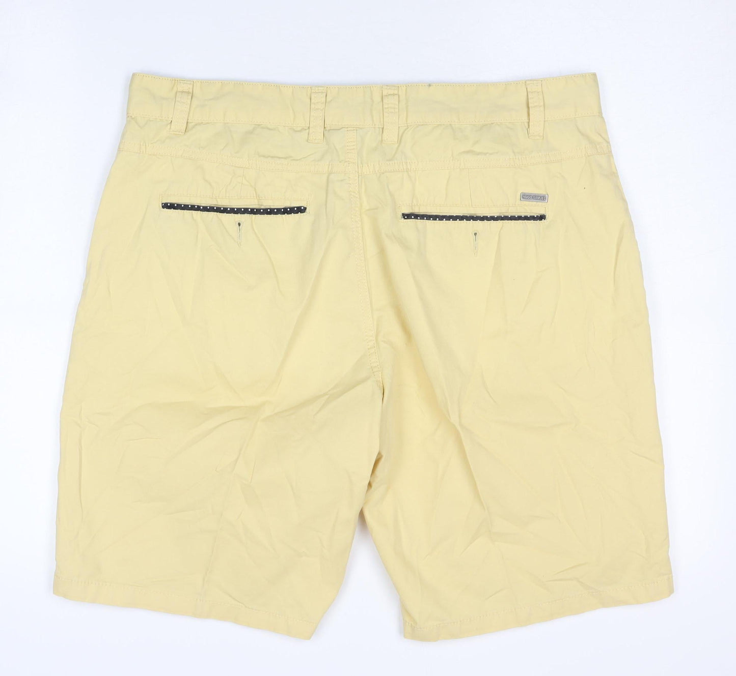 Hugo Samuel Men's Beige Chino Shorts Size 46