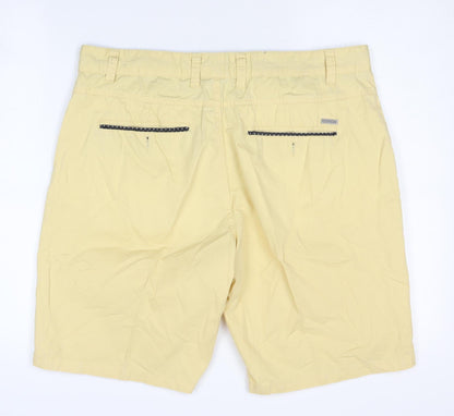 Hugo Samuel Men's Beige Chino Shorts Size 46