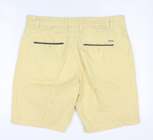 Hugo Samuel Men's Beige Chino Shorts Size 46