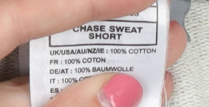 Carhartt Men's Grey Sweat Shorts M - Elastic, Pockets