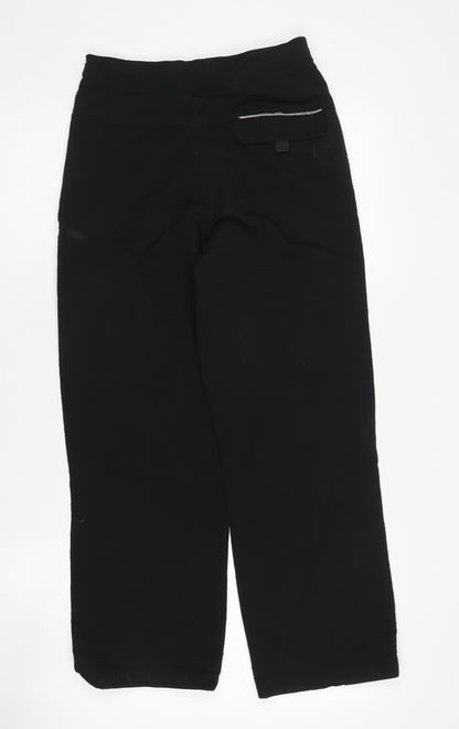 Peter Storm Girls Black Trousers - 13 Years, Straight Fit