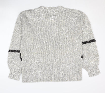 Womens UK Size S NEXT Grey Pullover Jumper