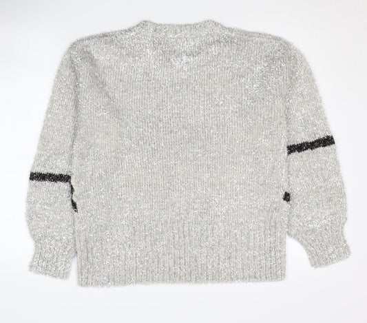Womens UK Size S NEXT Grey Pullover Jumper