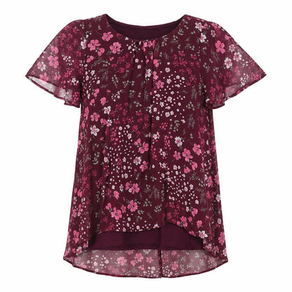 Bonmarché Women's Multicoloured Floral Blouse Size 10