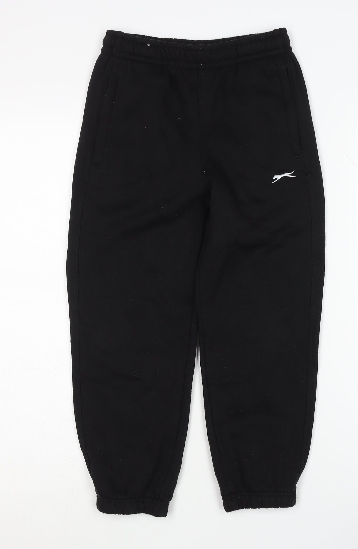 Slazenger Boys Black Jogger Trousers 7-8 Years