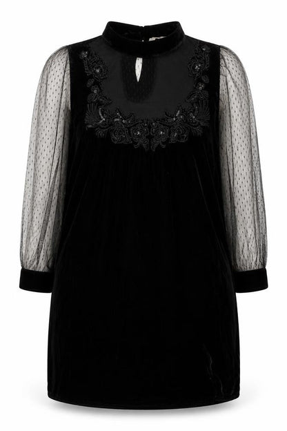 Zara Women's Black Sheath Dress, Size 12, Party Ready