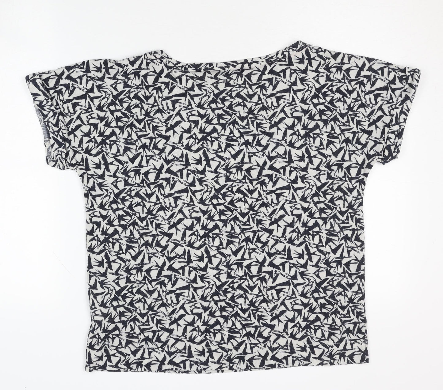 Womens UK Size 10 Marks and Spencer Black Basic T-Shirt