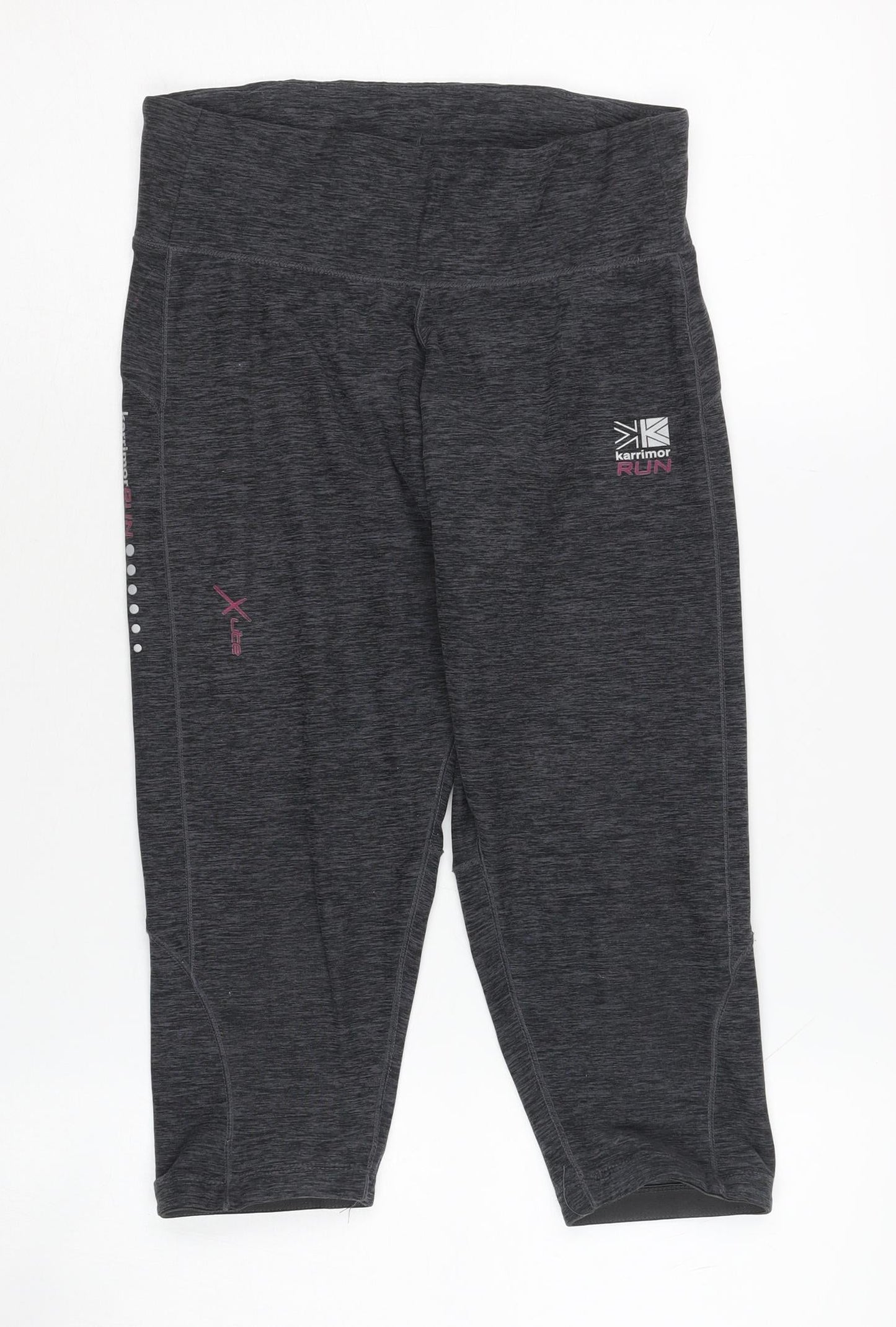 Karrimor Women's Black Cropped Running Leggings Size 8