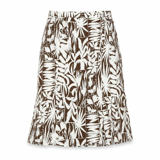 Frankenwälder Collection Women's Brown Geometric Skirt Size 18