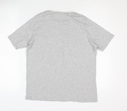 Womens UK Size 16 JD Williams Grey Basic T-Shirt