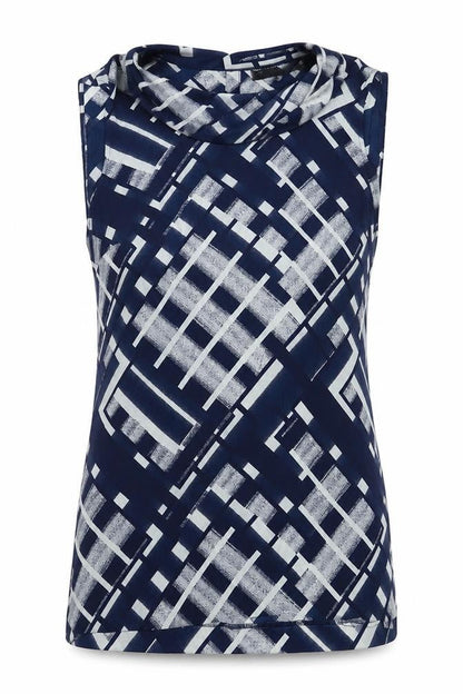 Womens UK Size M Fenn Wright Manson Blue Basic Tank