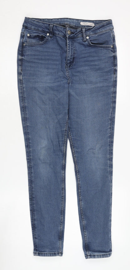 Womens UK Size 12 Marks and Spencer  Skinny Blue Jeans