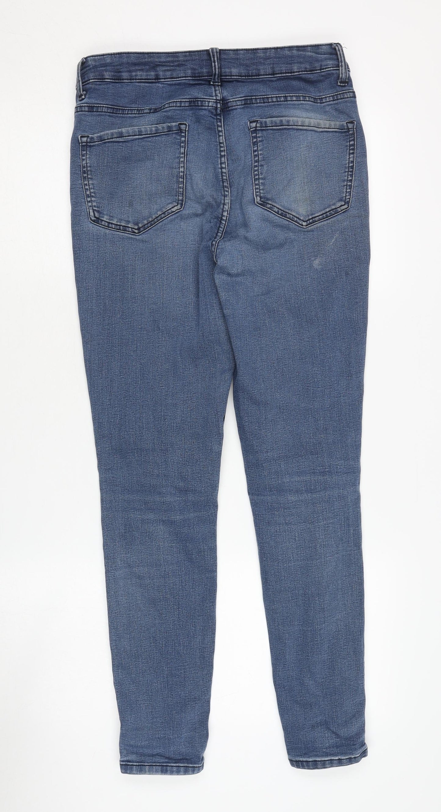 Womens UK Size 12 Marks and Spencer  Skinny Blue Jeans
