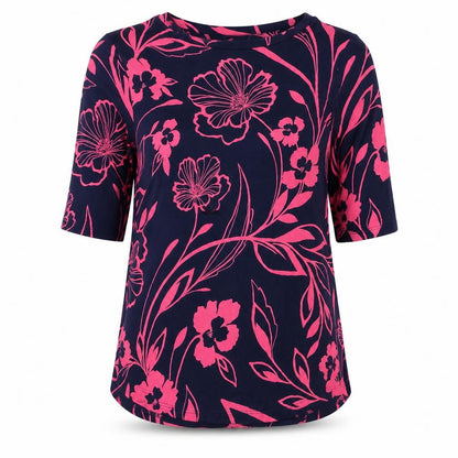 Womens UK Size 10 Marks and Spencer Multicoloured Basic T-Shirt