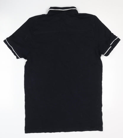 French Connection Men's Black XL Polo Shirt