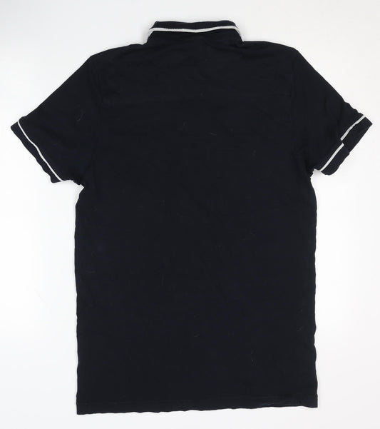 French Connection Men's Black XL Polo Shirt