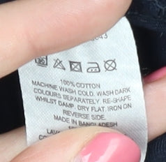 French Connection Men's Black XL Polo Shirt