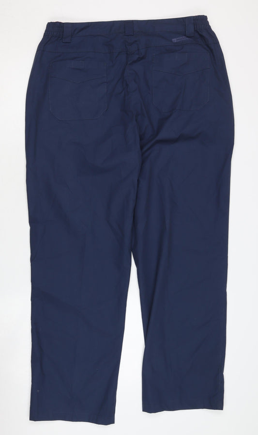 Mountain Warehouse Women's Blue Trousers, Size 16
