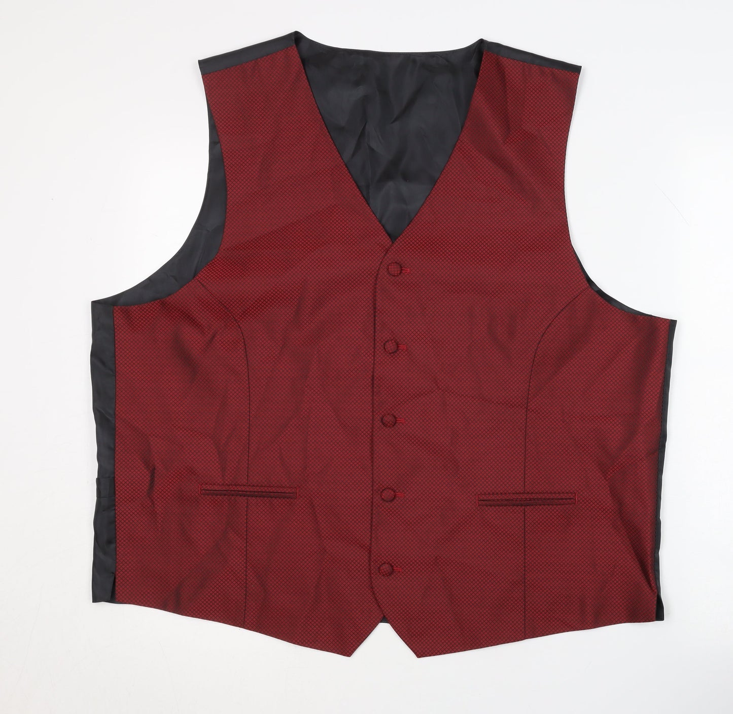 Marks and Spencer Men's Red Waistcoat 2XL 47-49"