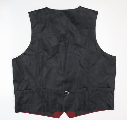 Marks and Spencer Men's Red Waistcoat 2XL 47-49"