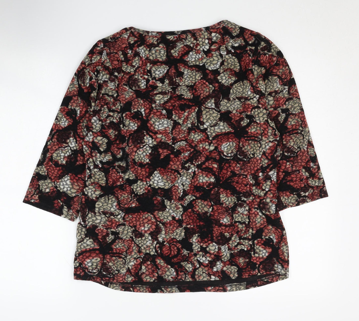 Womens UK Size 14 Marks and Spencer Multicoloured Basic Blouse