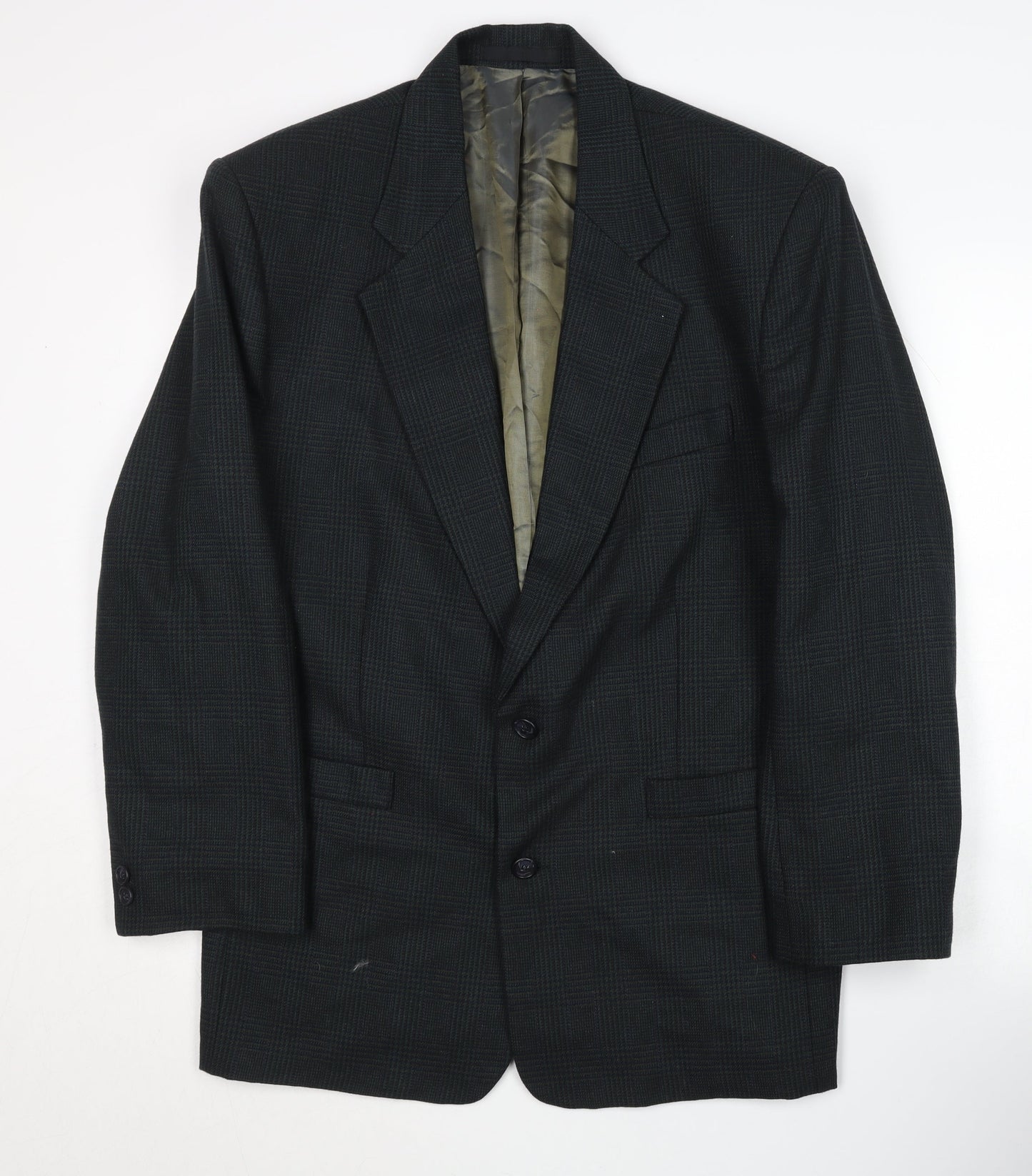 Willson Men's Grey Check Blazer Size 38, Formal Jacket