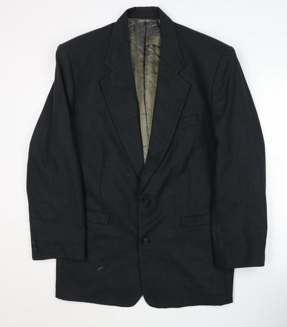 Willson Men's Grey Check Blazer Size 38, Formal Jacket