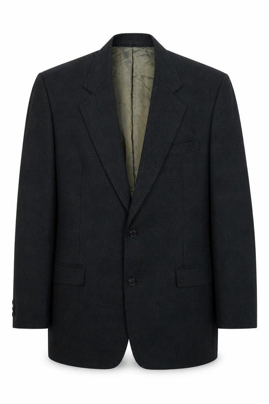 Willson Men's Grey Check Blazer Size 38, Formal Jacket