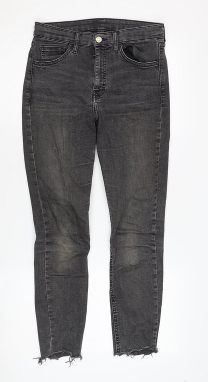 Topshop Women's Black Skinny Jeans Size 10