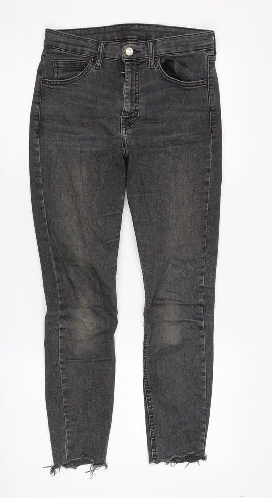 Topshop Women's Black Skinny Jeans Size 10