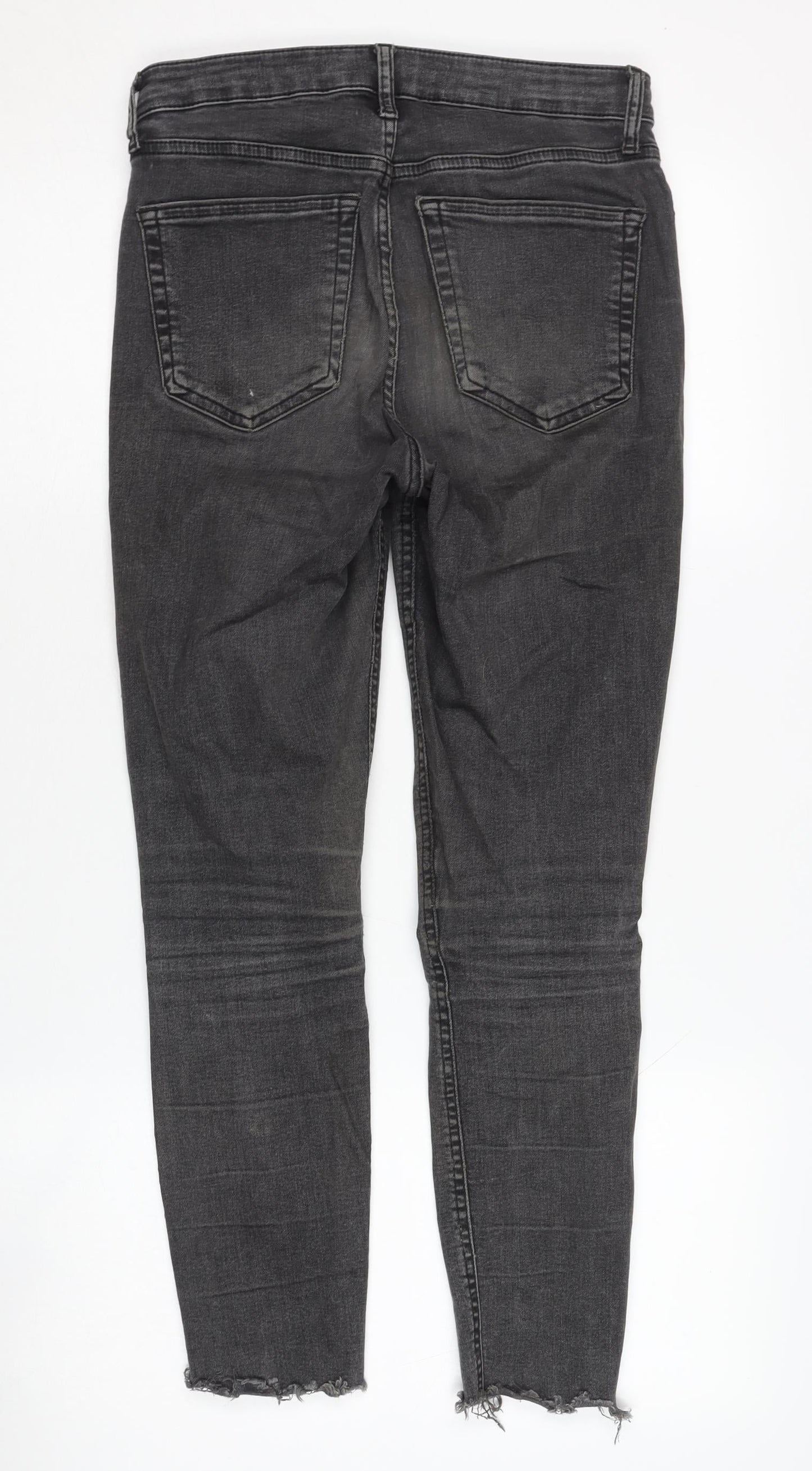 Topshop Women's Black Skinny Jeans Size 10
