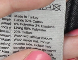 Topshop Women's Black Skinny Jeans Size 10