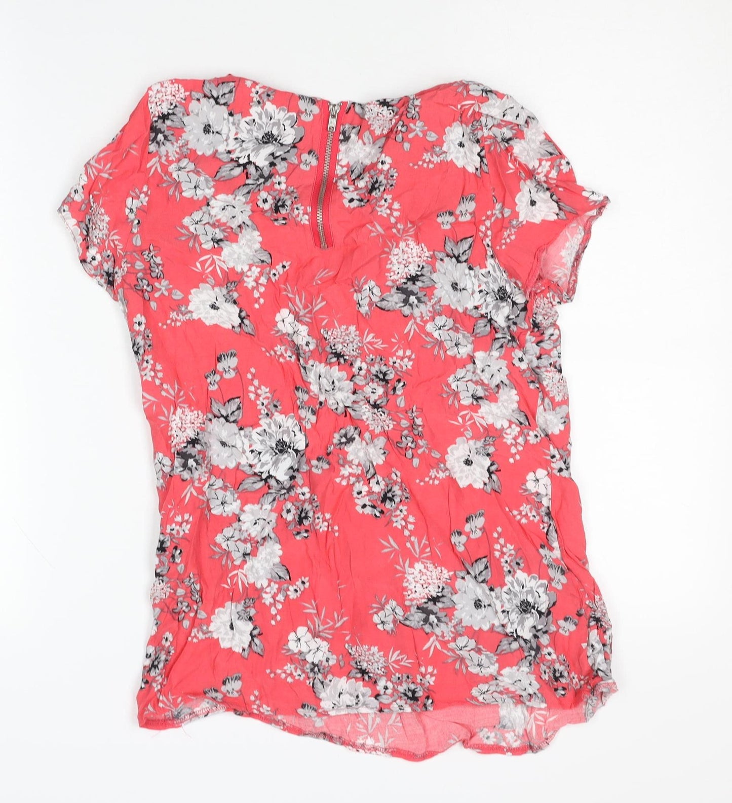 Womens UK Size 8 Wallis Multicoloured Basic Blouse