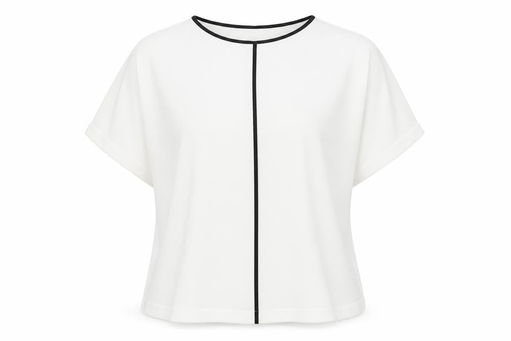 Womens UK Size 10 Marks and Spencer White Basic T-Shirt