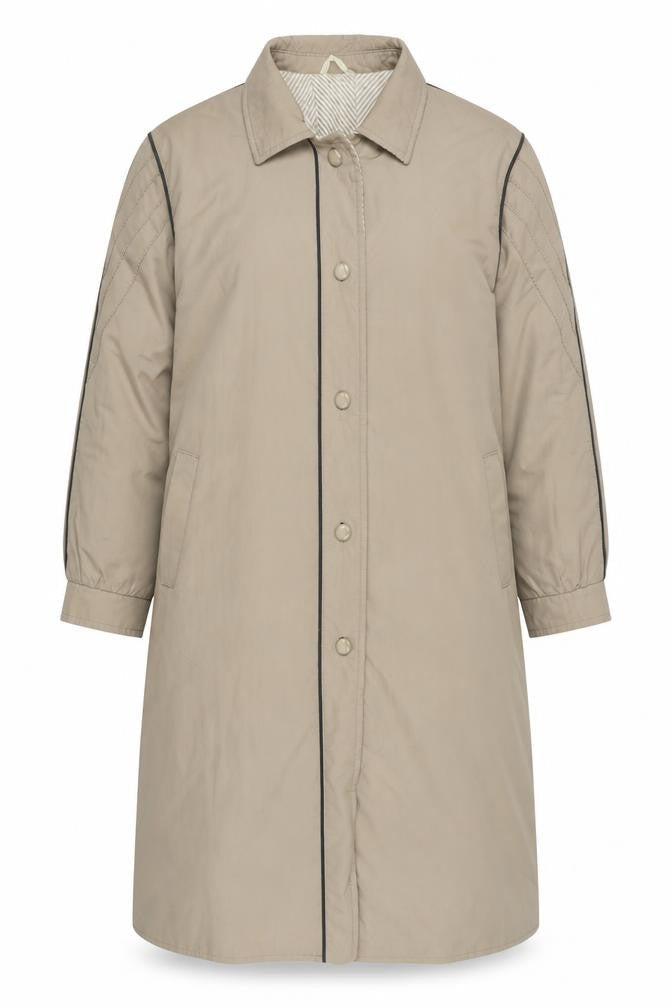 Womens UK Size 12 House of Fraser Beige Overcoat